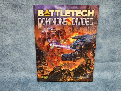 BattleTech Dominions Divided Sourcebook, CAT35904, Catalyst Game Labs w/Map (L1) - Image 1 of 4