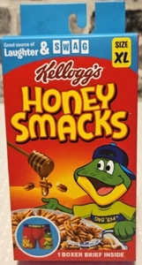 SWAG Kellogg's Honey Smacks Boxershorts Unterwäsche Herren XL 38-40 Feder - Bild 1 von 5
