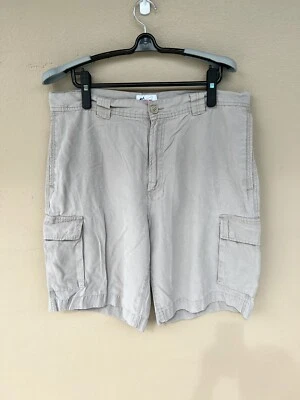 Pantalones cortos cargo World Wide Sportsman para hombre talla 38 tostados Foto 1 de 4