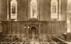 PRINTED POSTCARD OF TRINITY CHURCH MEMORIAL, GUILDFORD, (NEAR WOKING), SURREY - Picture 1 of 2