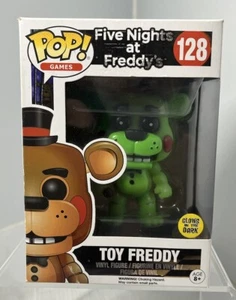 Boxed Funko Arcade Vinyl Five Nights at Freddy's Toy Freddy Glows In Dark Figure - Picture 1 of 6