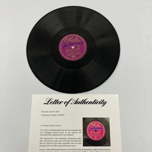 Joe Dimaggio Signed Vintage 1940's Joltin' Joe LP Album Record PSA DNA COA - Picture 1 of 5