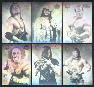 1994 WWF HOLOGRAM SET (10) w/Macho Man Randy Savage Vending Stickers *B* - Picture 1 of 4