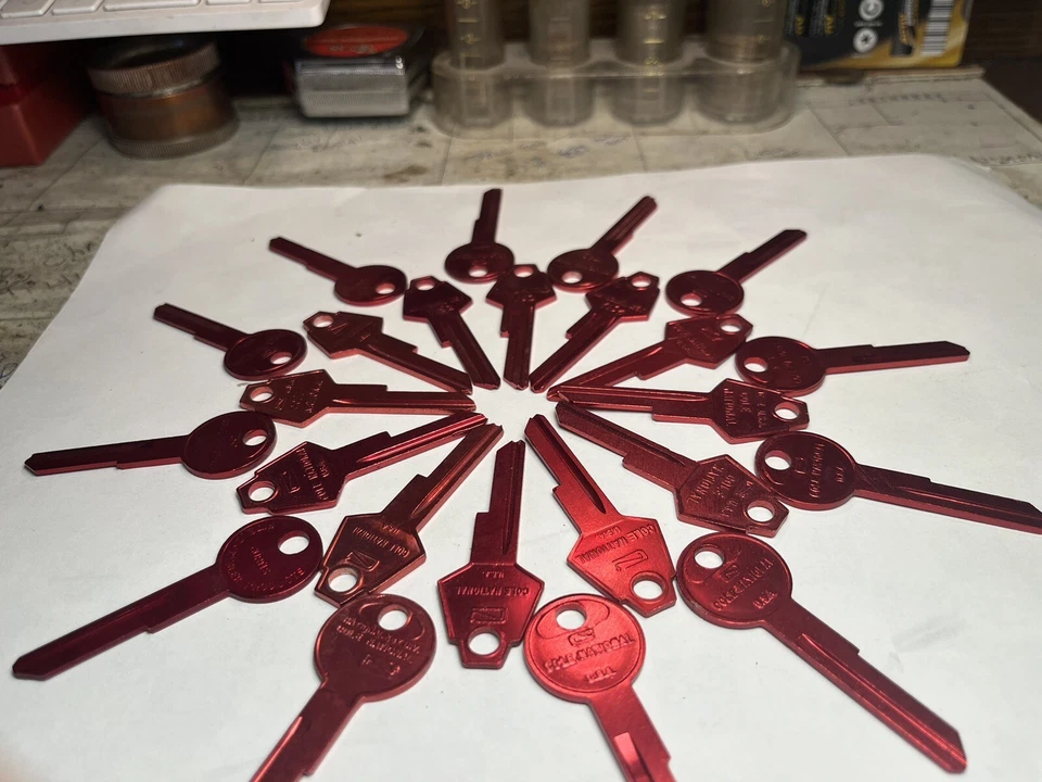 Dodge Chrysler Plymouth Antiguo Original Placa de Oro Llave 1950’s 1960’s To Mid 70s Foto 1 de 4