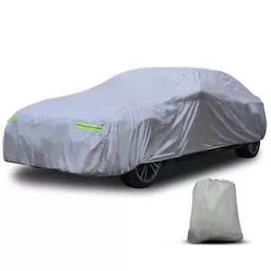 200"-210" Universal Car Cover Waterproof All Weather Fit Sedan Length - Foto 1 di 10