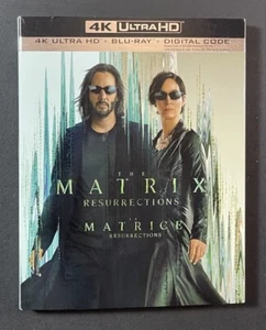 The Matrix [ Resurrections ]  (4K Ultra HD + Blu-ray) NEW - Picture 1 of 8