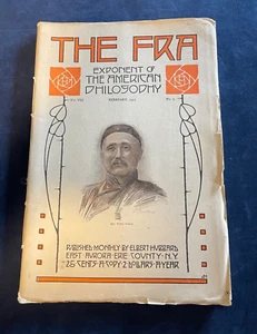 ELBERT HUBBARD - THE FRA MAGAZINE GREAT OLD ADVERTISING FEBRUARY, 1912 - Picture 1 of 6