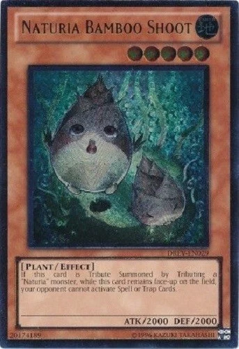 *** NATURIA BAMBOO SHOOT *** ULTIMATE RARE DREV-EN029 MINT/NM YUGIOH! - Image 1 of 1