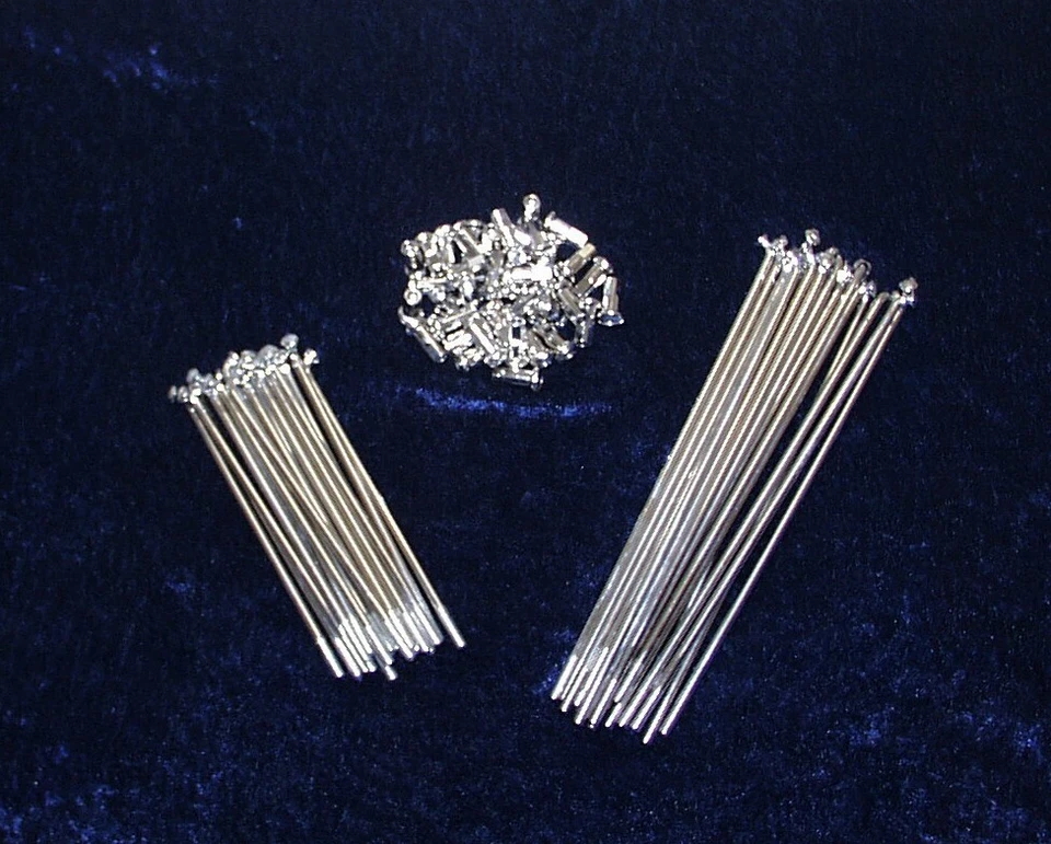 BMW - R61 - JUEGO DE RADIOS M5 LISOS - CROMO - 40X BOQUILLA M - MERCANCÍA DE MARCA 905 Foto 1 de 1