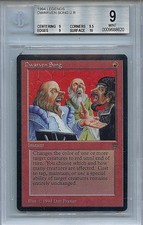 MTG Legends Dwarven Song BGS 9.0 (9) Mint card Magic the Gathering 8620