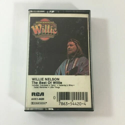 Willie Nelson Cassette, The Best Of Willie (1982, RCA) - Image 1 of 1