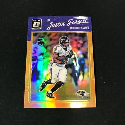 2016 Optic JUSTIN FORSETT 11/199 Prizm Baltimore Ravens *DC08A - Image 1 of 3
