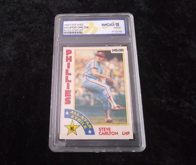 1984 O-Pee-Chee #214 Steve Carlton WCG 10 - Image 1 of 3