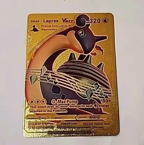 Pokémon Karte Lapras Vmax Gold - Bild 1 von 2