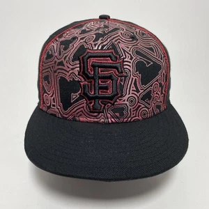 Vintage San Francisco Giants Hat Cap New Era 59Fifty Size 7 1/4 100% Wool MLB - Picture 1 of 14