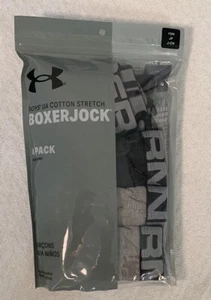 Under Armour Boxer Jock Youth Small Underwear Multicolor Boxer Briefs 4 Pack - Picture 1 of 3