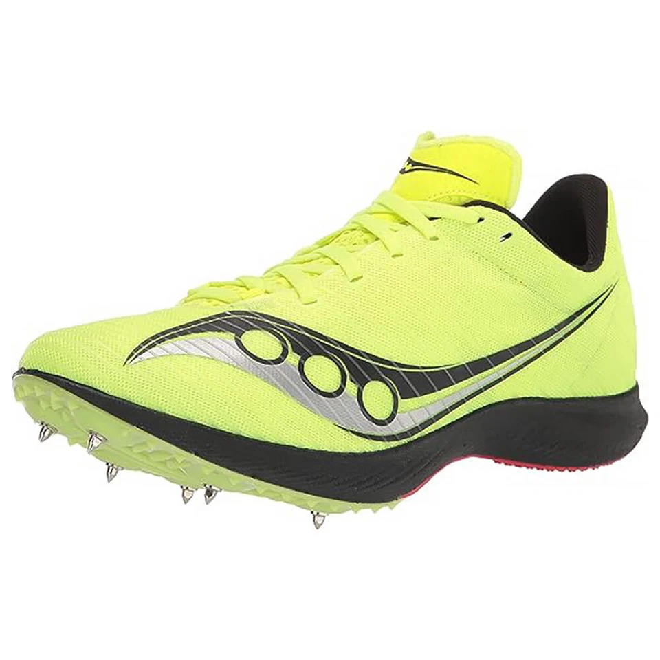 Saucony Velocity MP Men Running Shoes - Citron / Black - 9 - Image 1 of 4