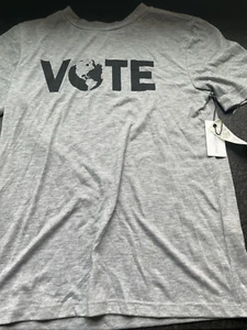 Treasure and Bond Kids Grey Vote Graphic T-Shirt Pick A Size - Picture 1 of 4