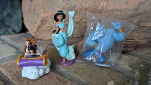 Disney Aladdin & Abu Riding on Magic Carpet Car, Genie, Jasmine Applause 3.5" - Bild 1 von 7
