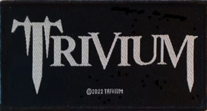 Trivium Logo Patch 10cm x 5cm - Picture 1 of 1