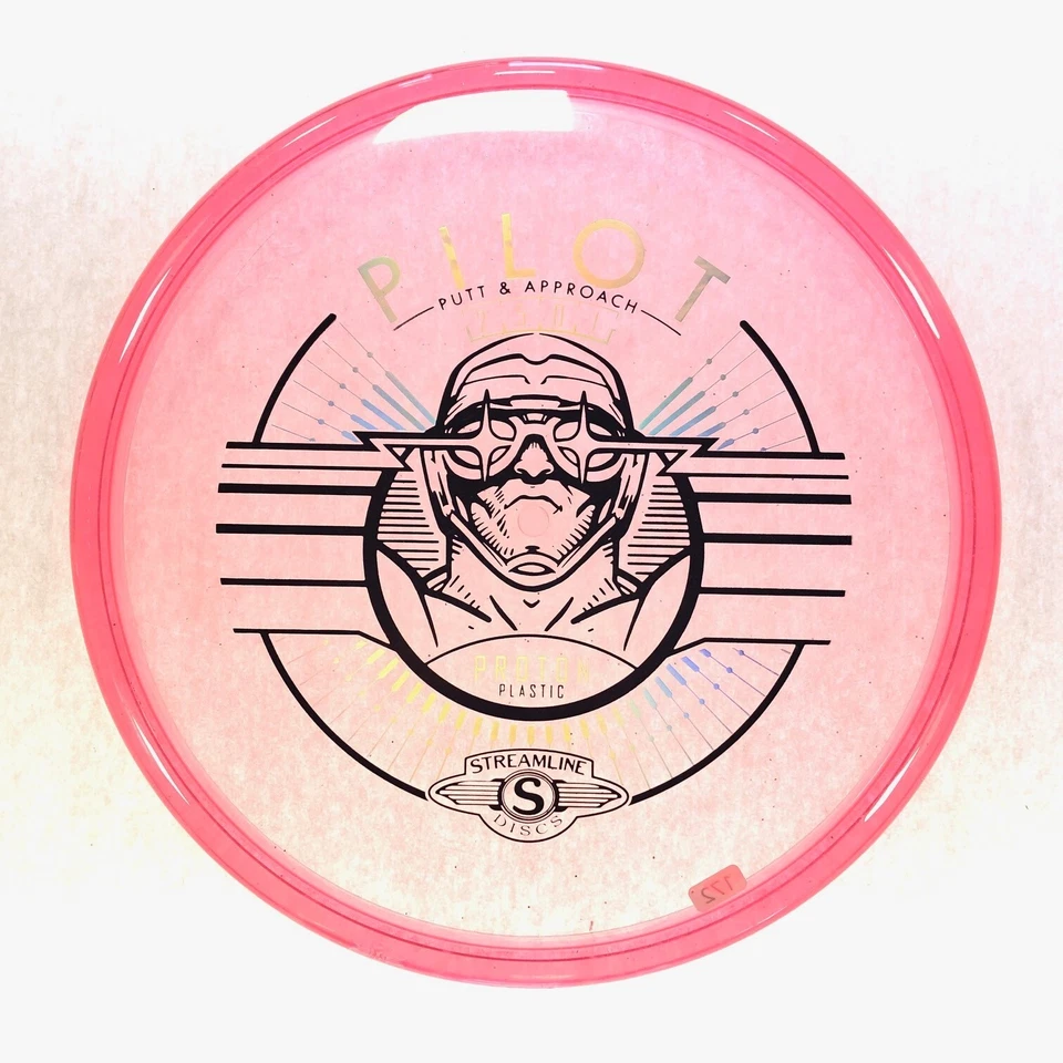 NEW DISC GOLF STREAMLINE PROTON PILOT PUTT & APPROACH PUTTER 172g PINK - Image 1 of 1