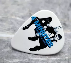 Madonna and Justin 4 Minutes Guitar Pick Lapel Pin or Tie Tack - Picture 1 of 2