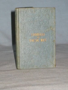 1847 MINI BOOK AN ADDRESS TO YOUNG MEN ON THE TEMPTATIONS OF CITIES BY CUSHMAN - Picture 1 of 6