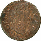 [#490482] Coin, France, Denier Tournois, 1652, Trévoux, Vf(20-25), Copper, Boude