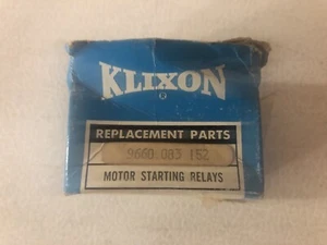 Relé de arranque de motor Klixon 9660-083-152 repuesto 9660083152-100 % benéfico - Imagen 1 de 5