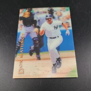 1995 Pinnacle Don Mattingly #139 In Depth New York Yankees Baseball Card - Picture 1 of 2