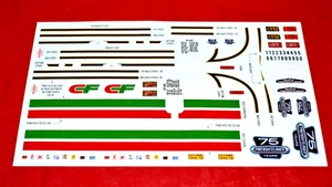 AMT White Freightliner SD/DD Decal Sheet 1/25 - Picture 1 of 2