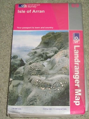 Ordnance Survey Landranger Map Sheet 69 Isle of Arran; 2007, Laminated - Image 1 of 2