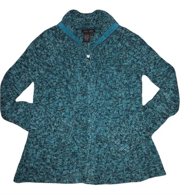 Suéter Nomadic Traders Cremallera Mezcla Algodón Talla Pequeña Foto 1 de 4