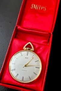 Art Deco vergoldete Schmiede Handaufzug Taschenuhr verpackt - Bild 1 von 7