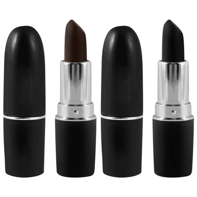 Women 1Pcs Highly Pigmented Matte Dark-themed Lipstick Fashion Cosmetic - Image 1 of 4