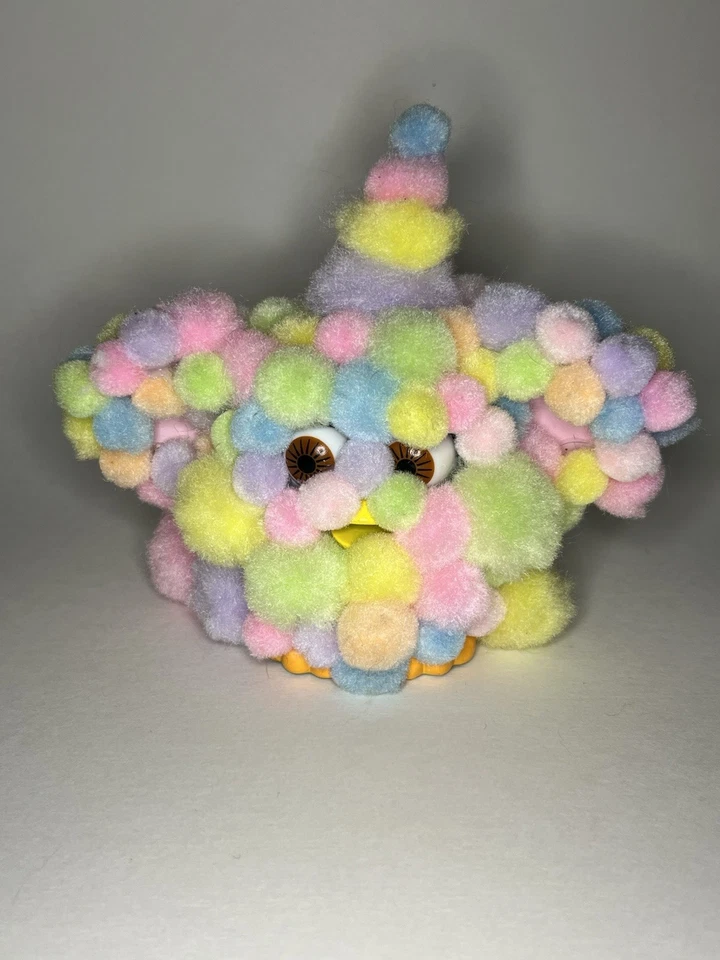 Blue FURBY TOY 1998 MCDONALD'S HAPPY FOOD DE TIGER ELECTRONICS DE COLECCIÓN funciona Foto 1 de 4