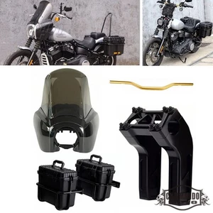 Club Style Parts 1-1/8" Handlebar Riser for Harley Street Bob FXBB FXBBS 2018-24 - Picture 1 of 81