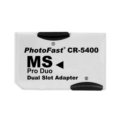 PhotoFast MS ProDuo Dual Adapter CR-5400 Dual TF card to MS Ferrule Converter D - Image 1 of 4