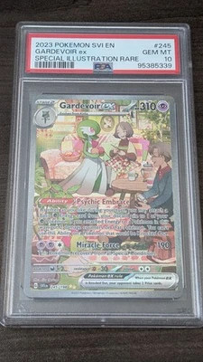 GARDEVOIR EX 2023 Pokemon 245/198 PSA 10 GEM MINT S&V Base Set ILLUSTRATION RARE - Image 1 of 2
