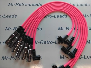 PINK 8MM PERFORMANCE IGNITION LEADS VR6 CORRADO VR6 PASSAT OBD1 QUALITY LEADS - Picture 1 of 4