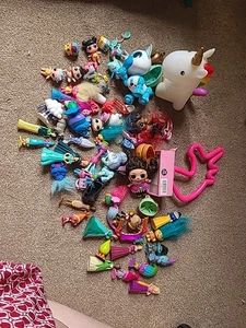 Stuff LOL Trolls Disney Princess Unicorn And More Bundle Job Lot - Picture 1 of 1