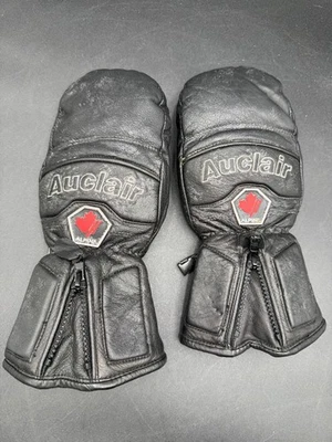 Guantes de esquí alpino Auclair para hombre cuero negro L Thinsulate LiteLoft Aqua Stop Foto 1 de 4