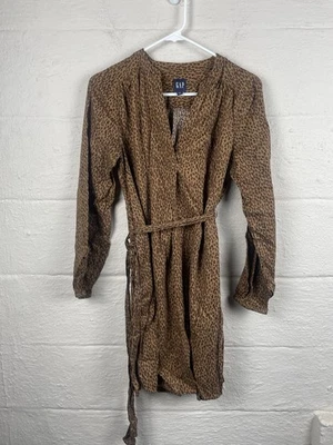 Leopard Print GAP Top Size Medium Animal Print Women’s - Image 1 of 4