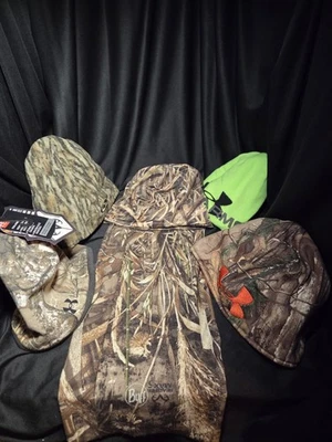 Camo Beanie Lot Of 5 With 1 Camo Shiesty - Image 1 of 4