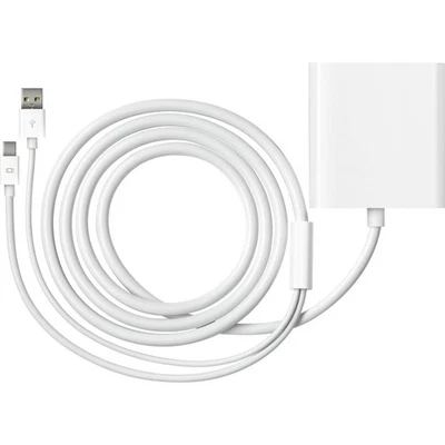 Apple Mini DisplayPort to Dual-Link DVI Adapter - White MB571LL/A - Image 1 of 2
