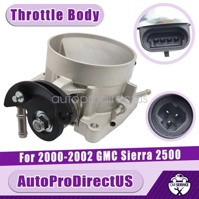 For Chevrolet Silverado 1500 GMC Sierra 2500 2000-2002 Throttle Body 88984260 - Image 1 of 4