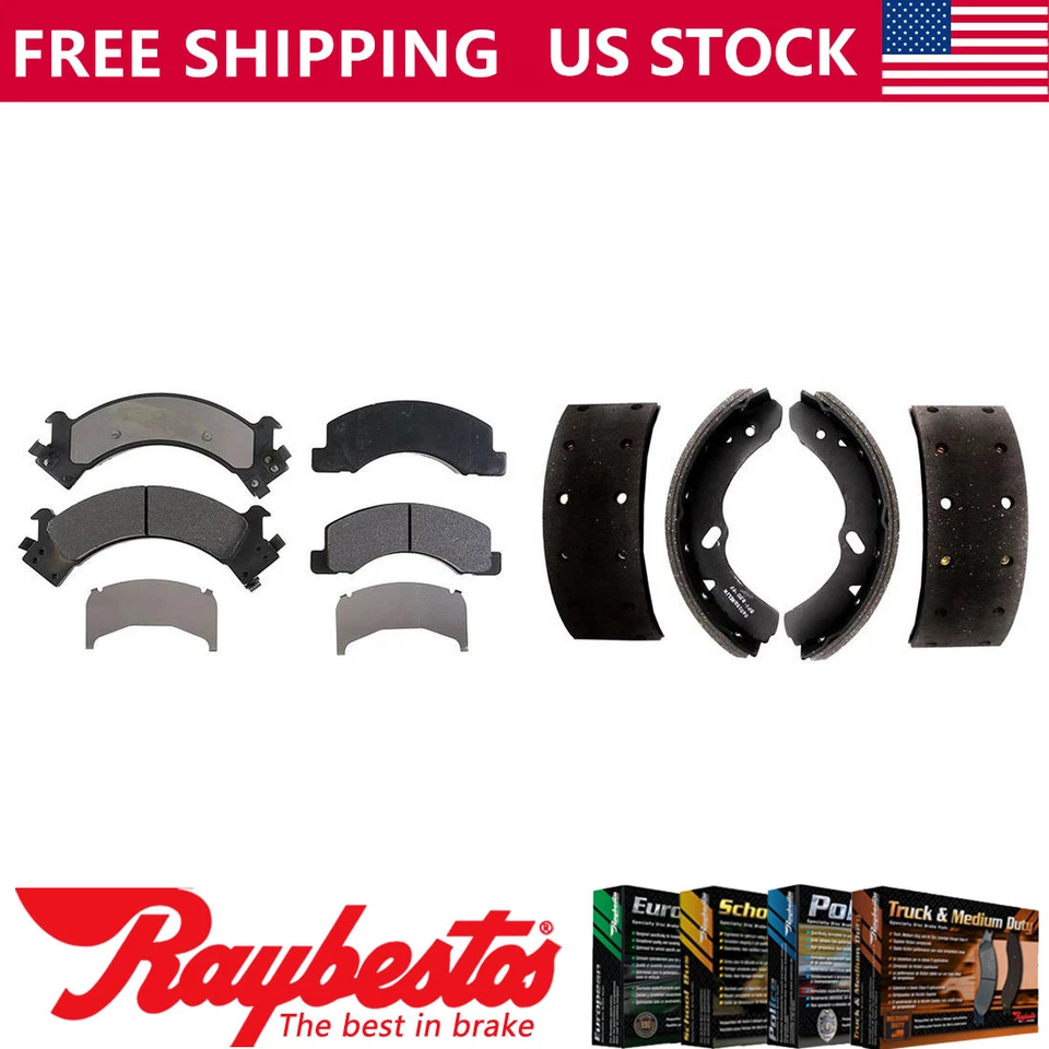 Pastillas de freno delanteras metálicas y zapatas traseras Element3 para Isuzu NPR 1987-1997 Foto 1 de 4