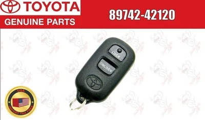 Toyota OEM Transmitter, Door Control Keyless Entry Remote 89742-42120 Genuine - Image 1 of 4