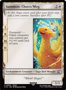 Summon: Choco/Mog 35 Final Fantasy Magic the Gathering 004207 - Picture 1 of 2