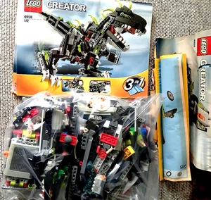 Vintage 2007, LEGO CREATOR: Monster Dino 4958 - Power Functions (No Box) - Picture 1 of 17